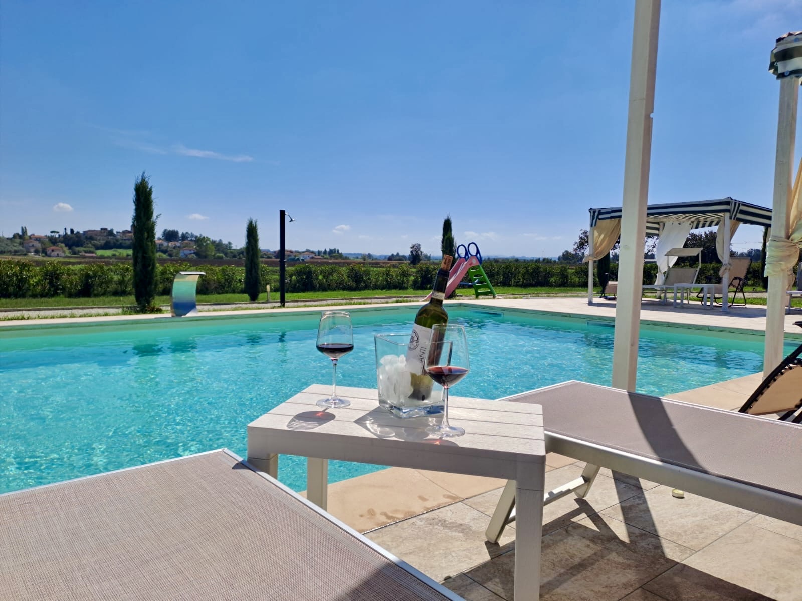 La piscina